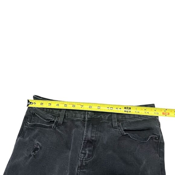 AEROPOSTALE Men’s Athletic Skinny Black Distressed Jeans Size 31/32 - Picture 9 of 9